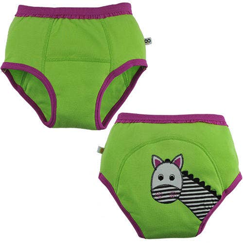 Organic Cotton 3PC Potty Training Set - Girls Safari Friends