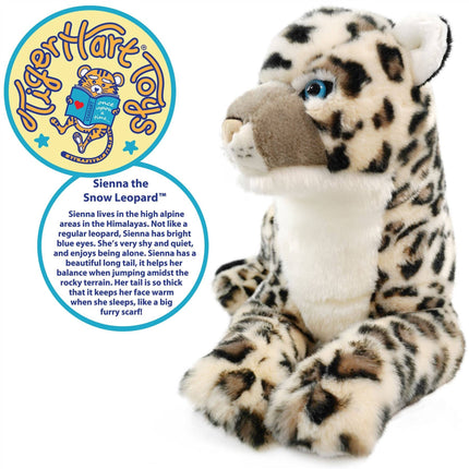 Sienna the Snow Leopard | 30 Inch Stuffed Animal Plush