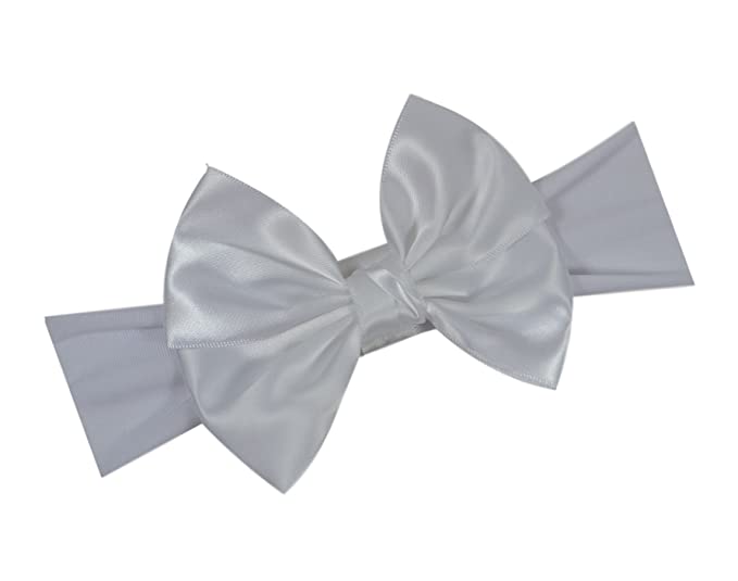 Satin Bow Baby Headband