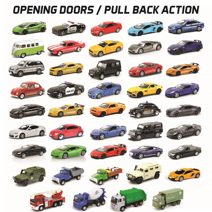 Die Cast Car 24 Piece Reorder Assortment F