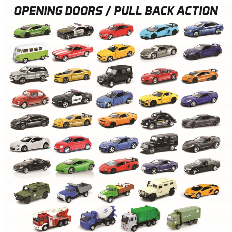 Die Cast Car 24 Piece Reorder Assortment A