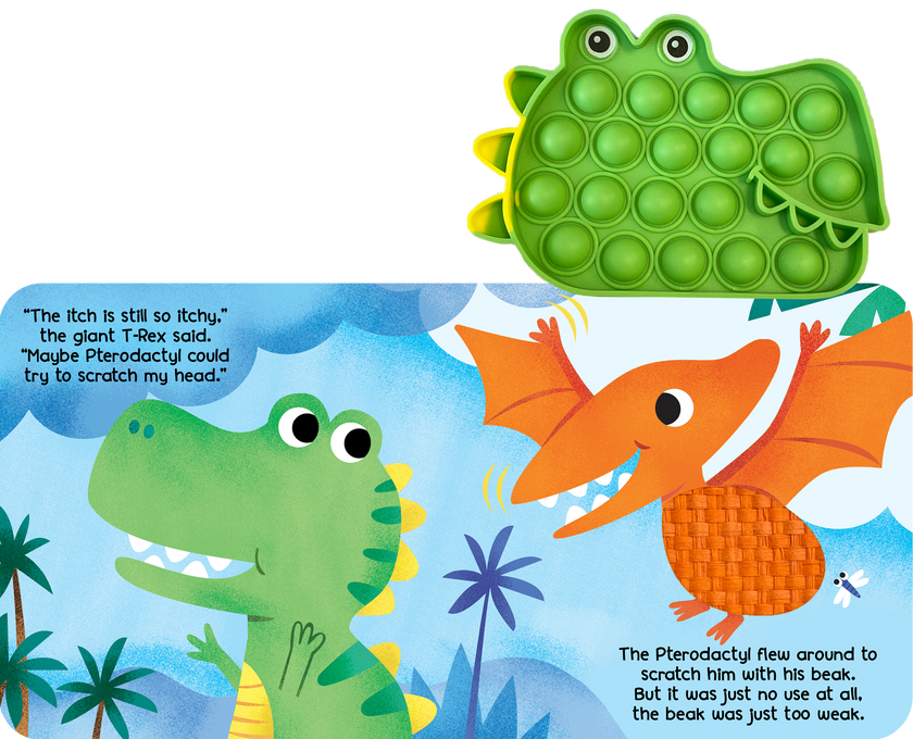 Little T-Rex - Your Sensory Fidget Friend Board Book