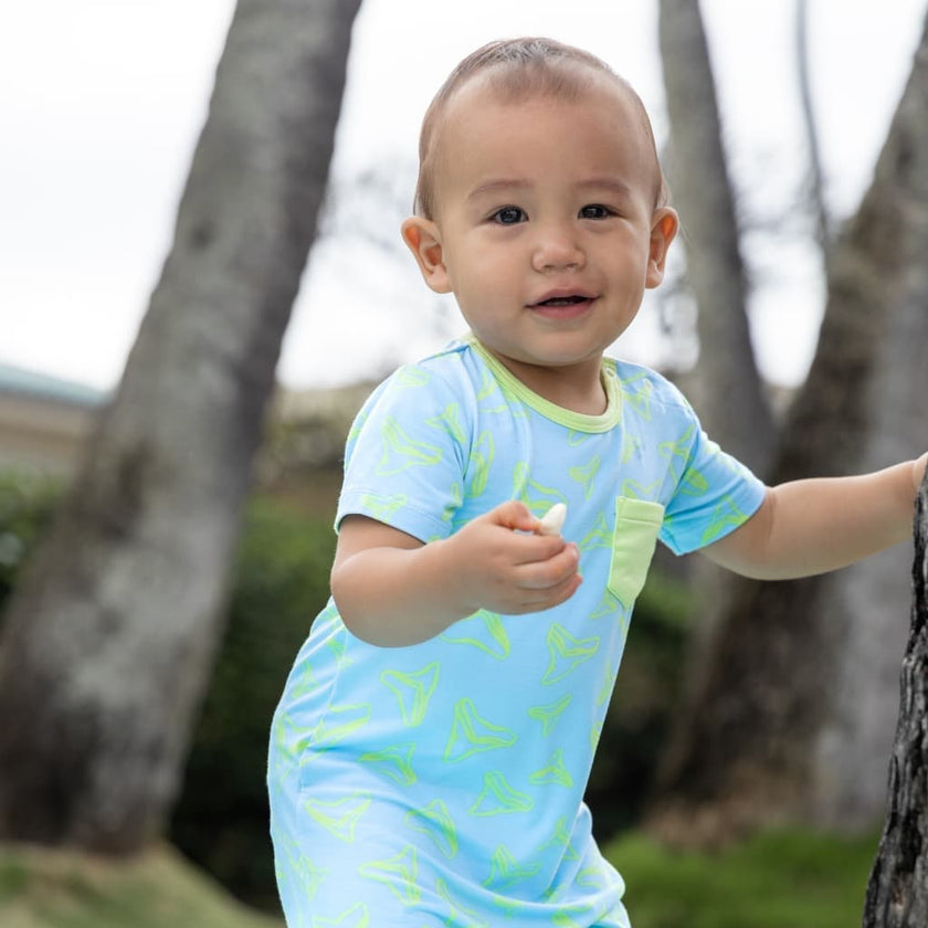 Electric Bite Shortie Bamboo Romper