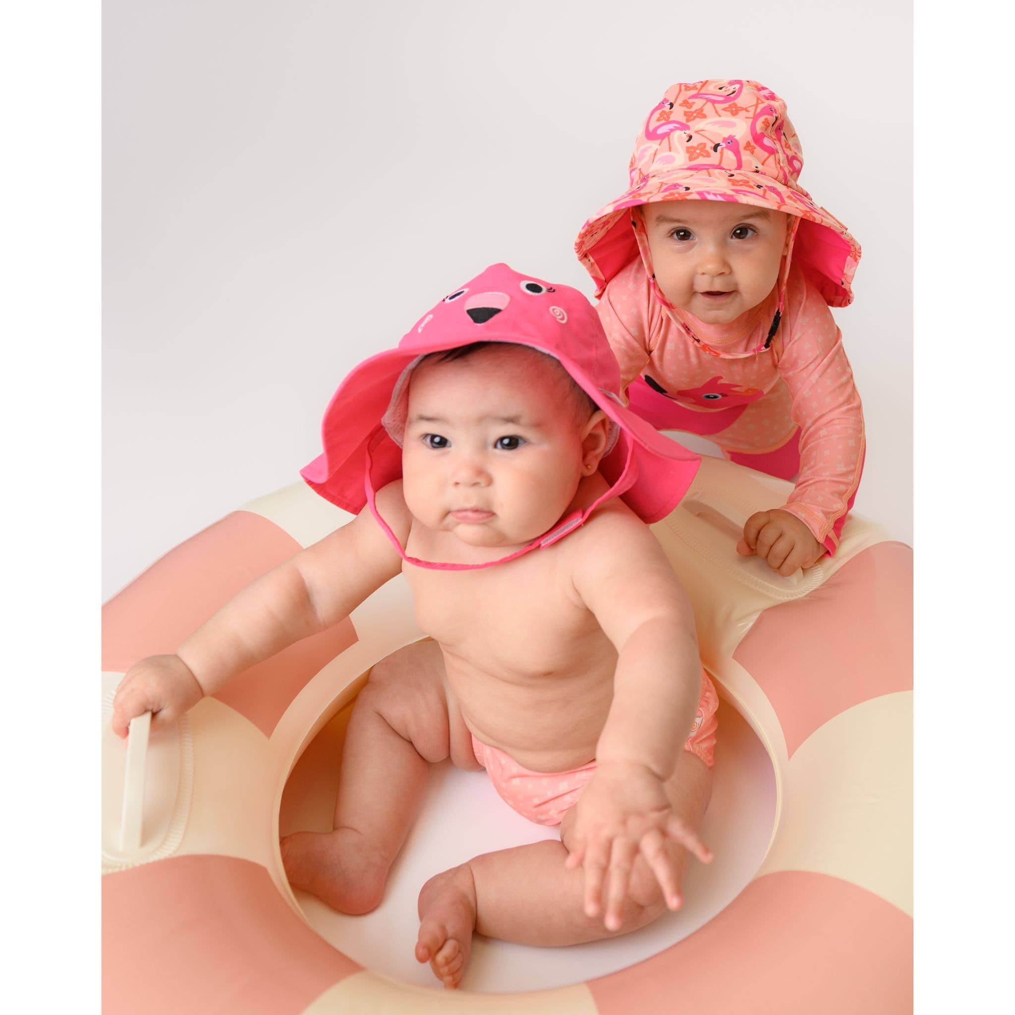 Rash Guard 1-Pc Swimsuit - Franny the Flamingo