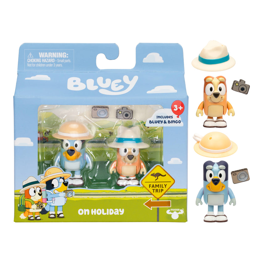 Moose Toys Bluey 2-Pack Figurine Toy Set