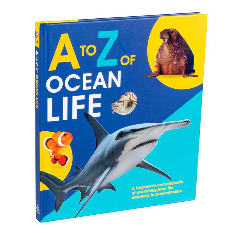 A to Z of Ocean Life Hardcover Book