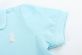 Light Blue Easter Bunny Polo Shirt