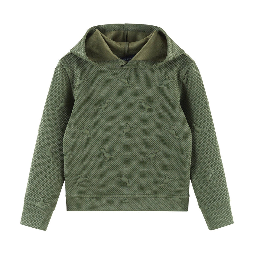 Kids Embossed Lounge Set | Green Dino