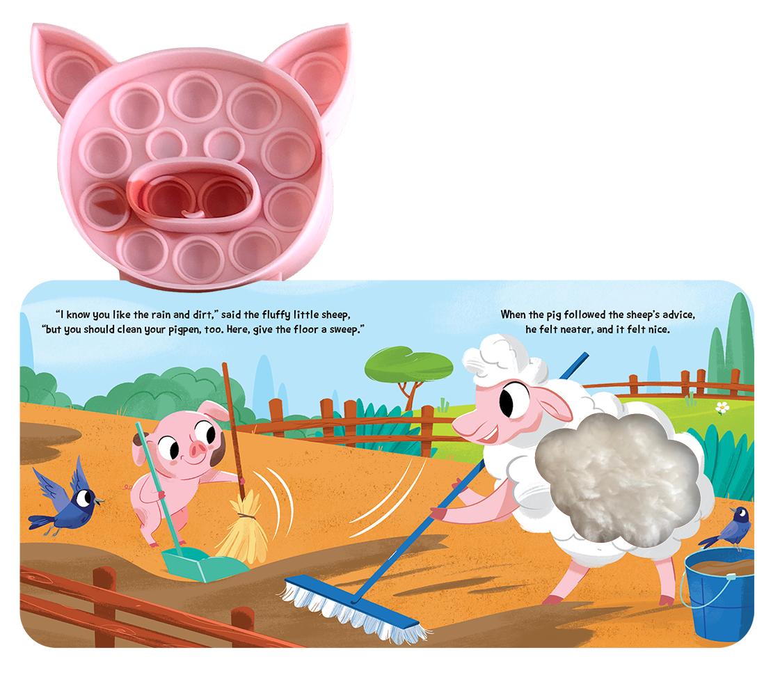 Little Pig - Your Sensory Fidget Friend Board Book