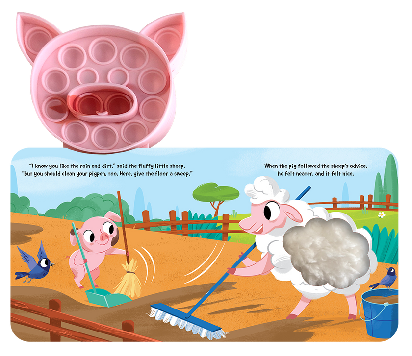 Little Pig - Your Sensory Fidget Friend Board Book