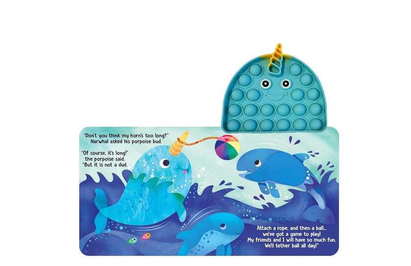 Little Narwhal - Your Sensory Fidget Friend Board Book