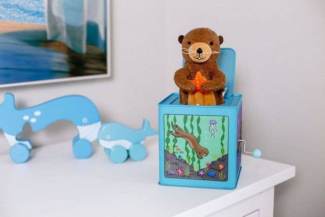 Sea Otter Jack in the Box Toy