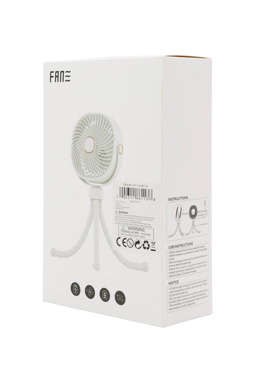 Matte Pastel Led Flexible Leg Electric Fan - Assorted