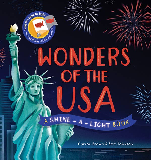 Shine-A-Light: Wonders of the USA Hardcover Book