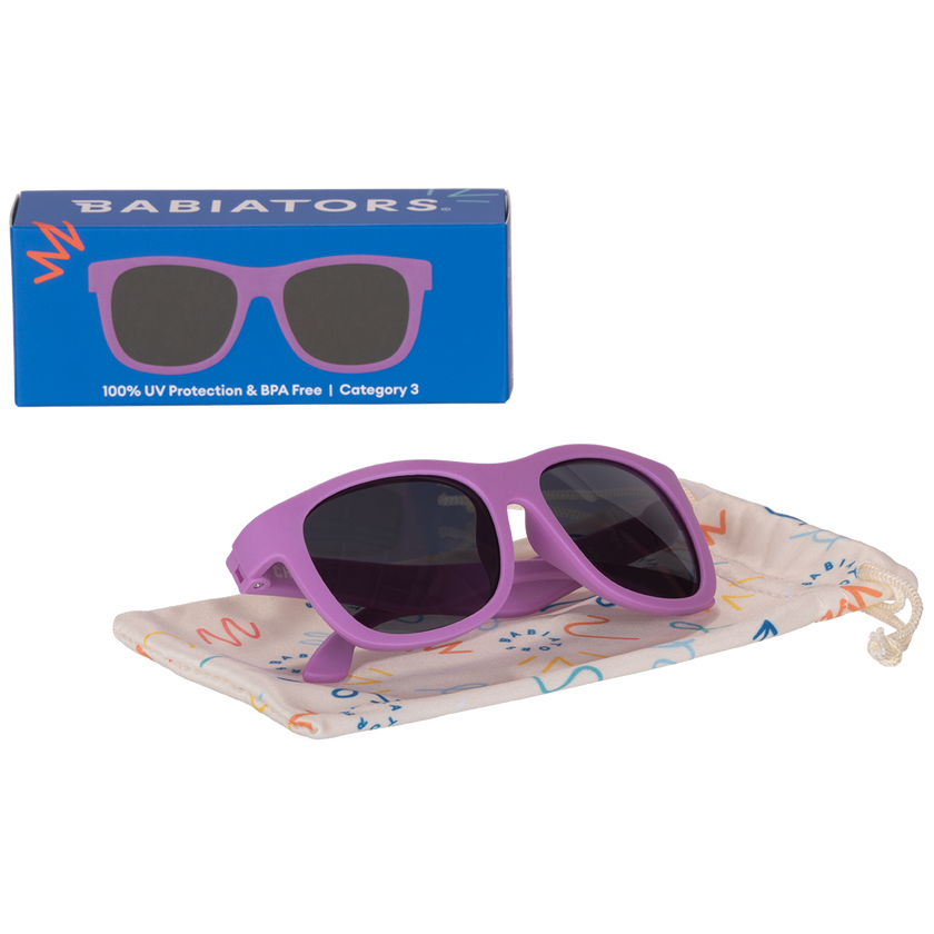Little Lilac Navigator Baby and Kids Sunglasses