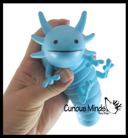 Axolotl Fidget Toy - Large Wiggle Articulated Jointed Moving