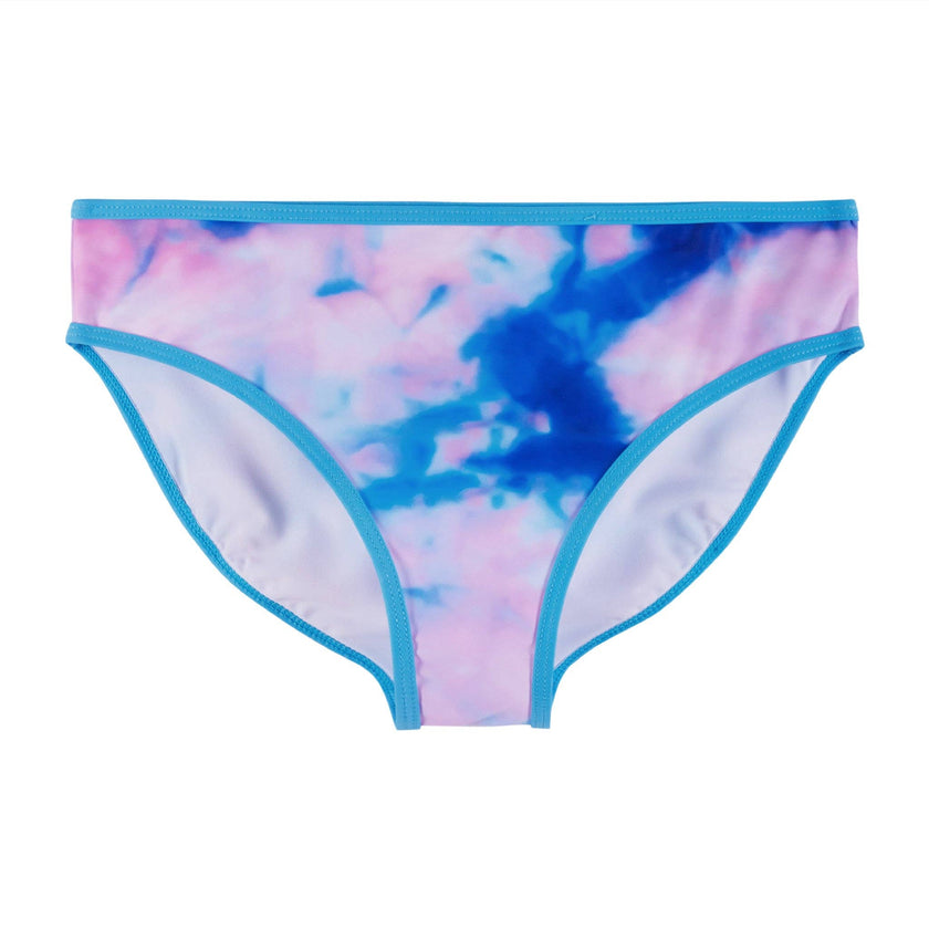 Long Sleeve Rashguard Set - Aqua Floral