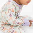 Magical Unicorns Bamboo Convertible Baby Pajamas