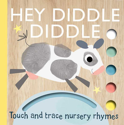 Touch and Trace Nursery Rhymes Board Book Hey Diddle Diddle