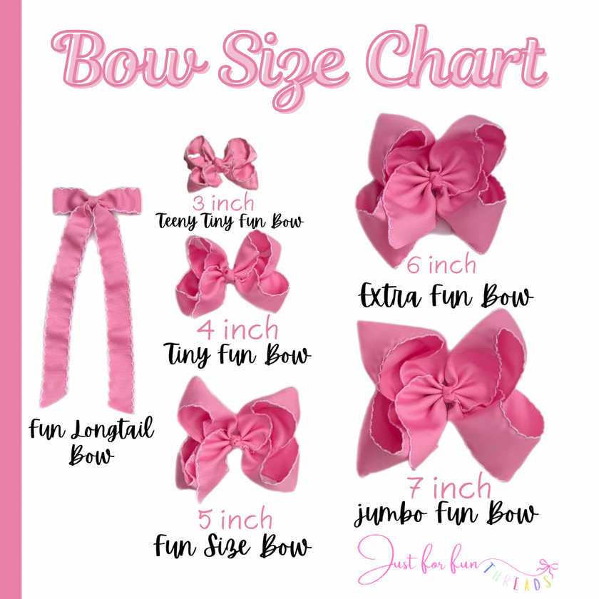 Tiny Fun Solid Hair Bows (4in)