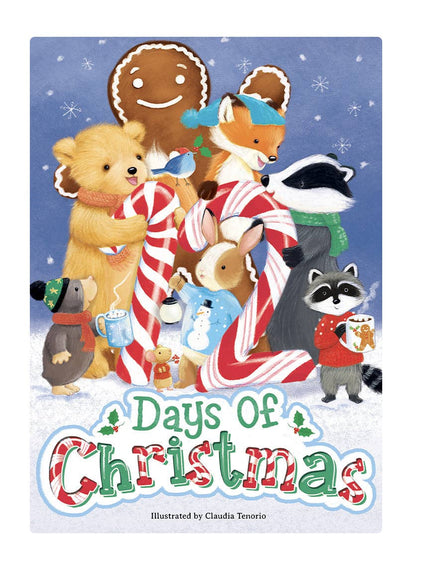12 Days of Christmas- Children's Holiday Padded Board Book