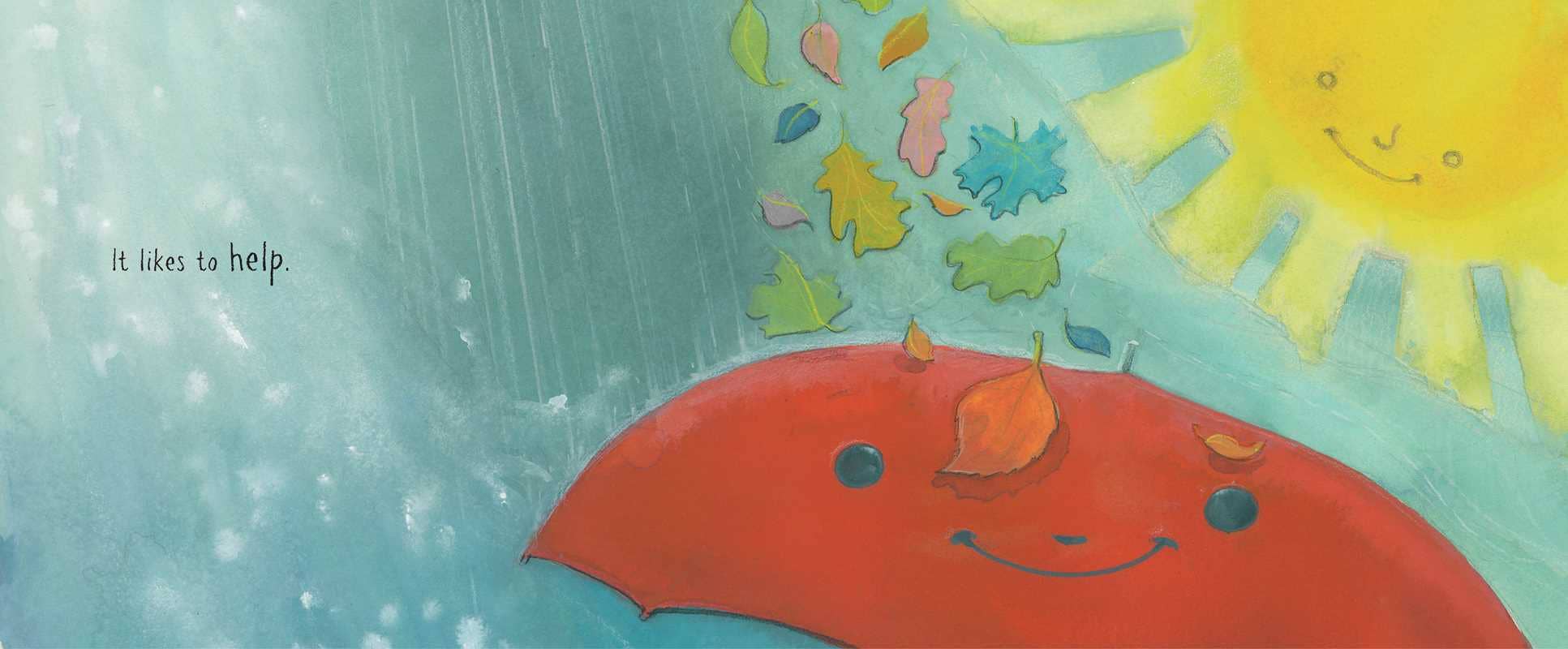 Big Umbrella Hardcover Book