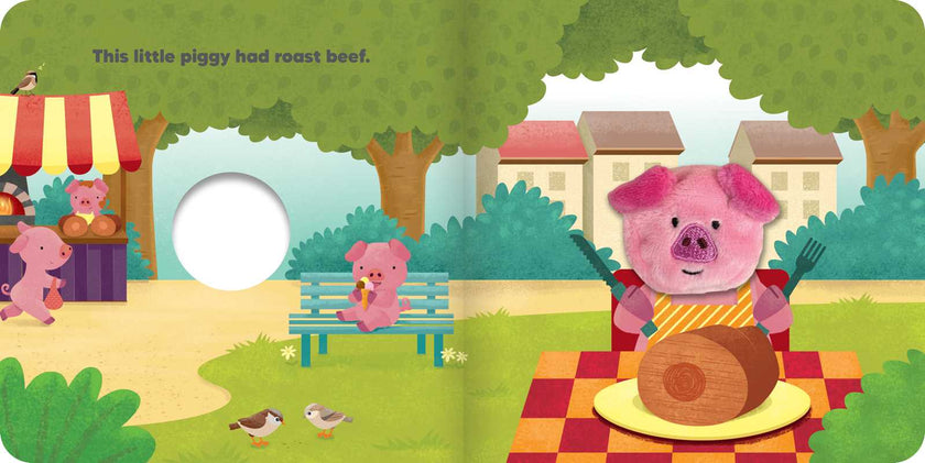 This Little Piggy: Finger Puppet Book