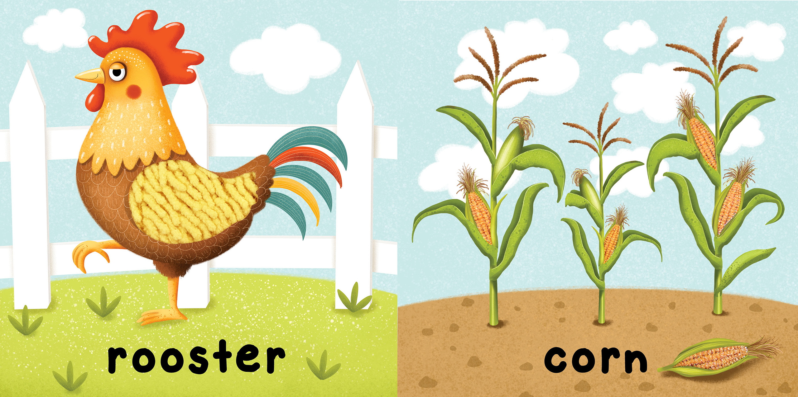 Brilliant Baby: Farm  - Children's Touch and Feel and Learn Sensory Board Book