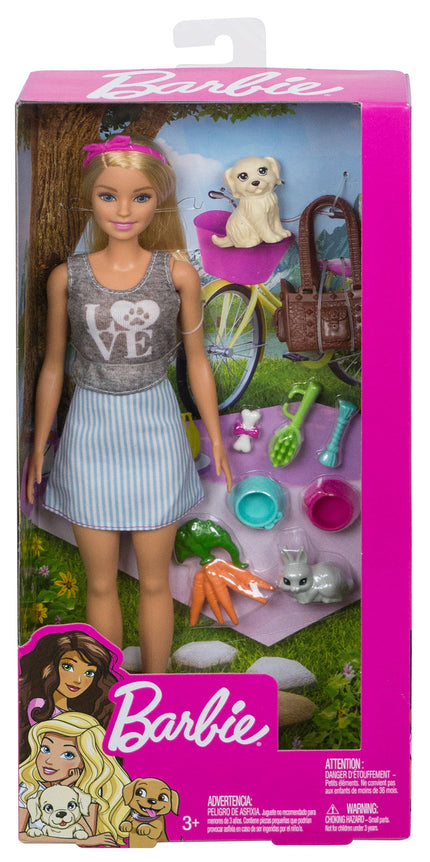 Barbie Doll & Pets Playset