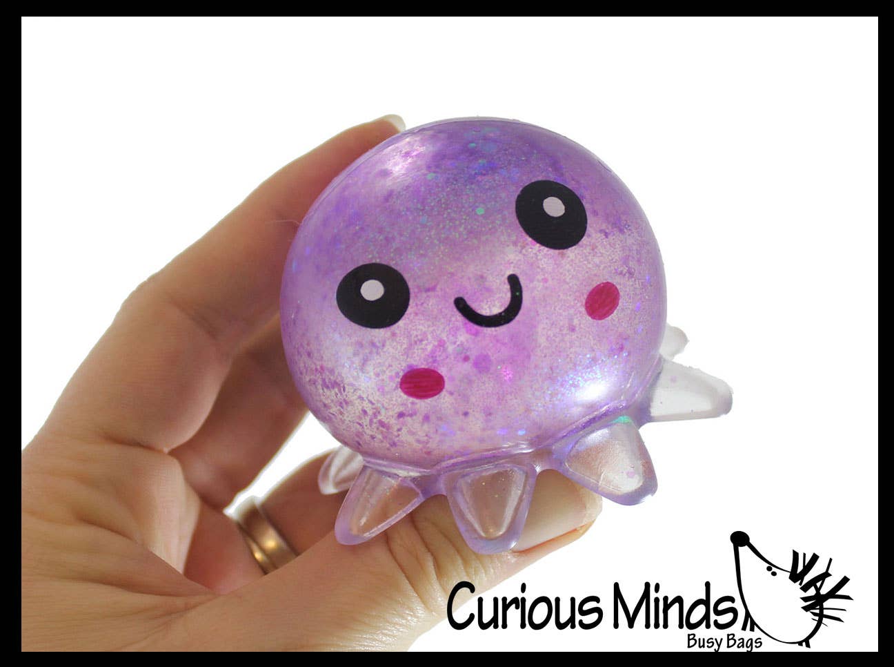 Octopus Sugar Ball Squishy Toy - Syrup Molasses Thick Glue/Gel Stress