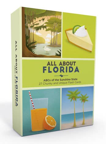 All About Florida: ABCs of the Sunshine State Flash Cards – Little-Minnows