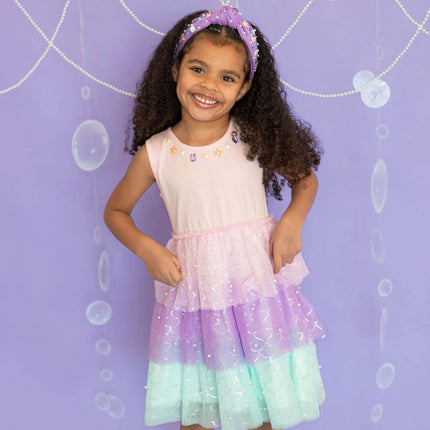Mermaid Pearl Tank Tutu Dress - Kids