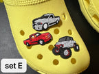 Pick your own Cars race cars shoe charms