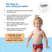 Organic Cotton 3PC Potty Training Set - Girls Safari Friends