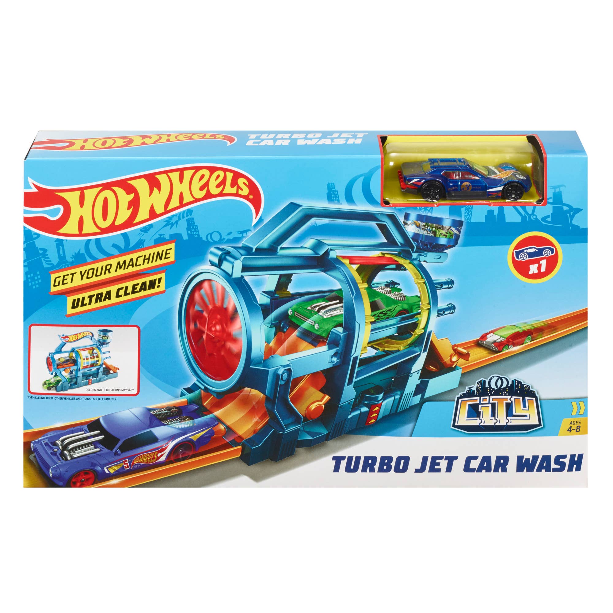 Die-Cast Hot Wheels Fold Out Playset