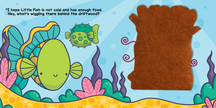 Peek and Seek- In the Ocean  -With Lift-the-Flap Felt Piece Book