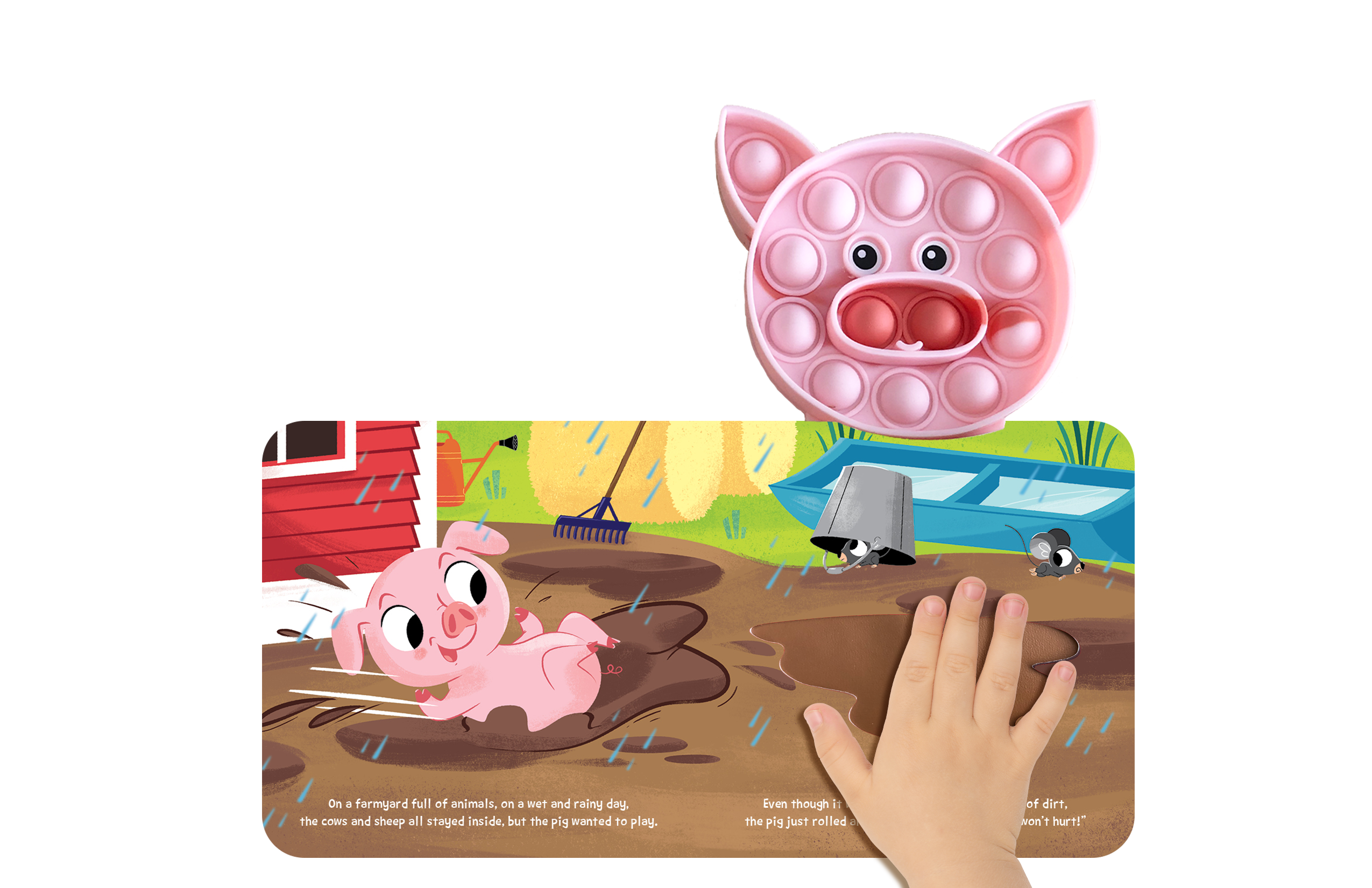 Little Pig - Your Sensory Fidget Friend Board Book