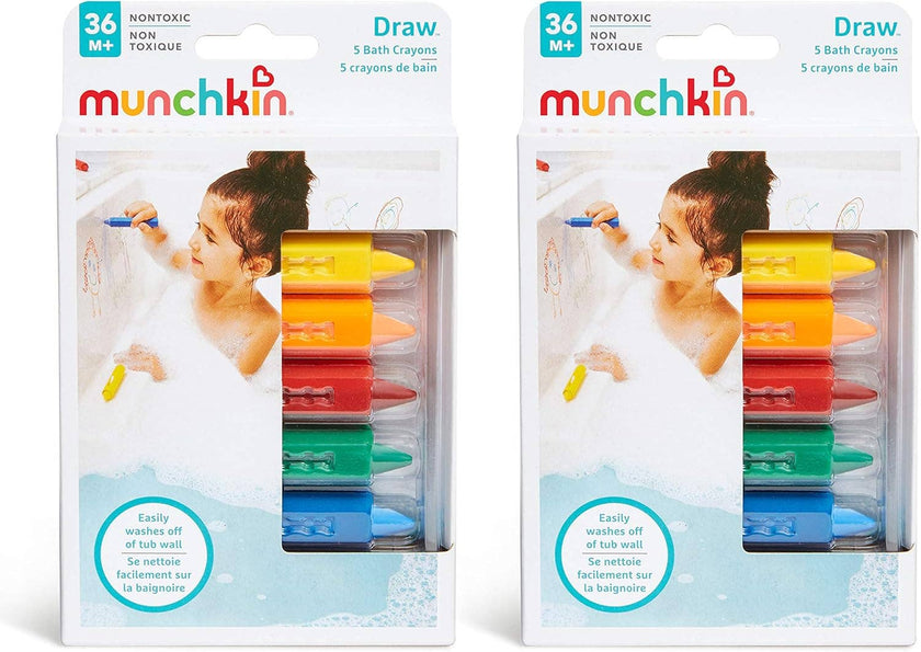 Bath Crayons - 5 Pack - Ages 3+