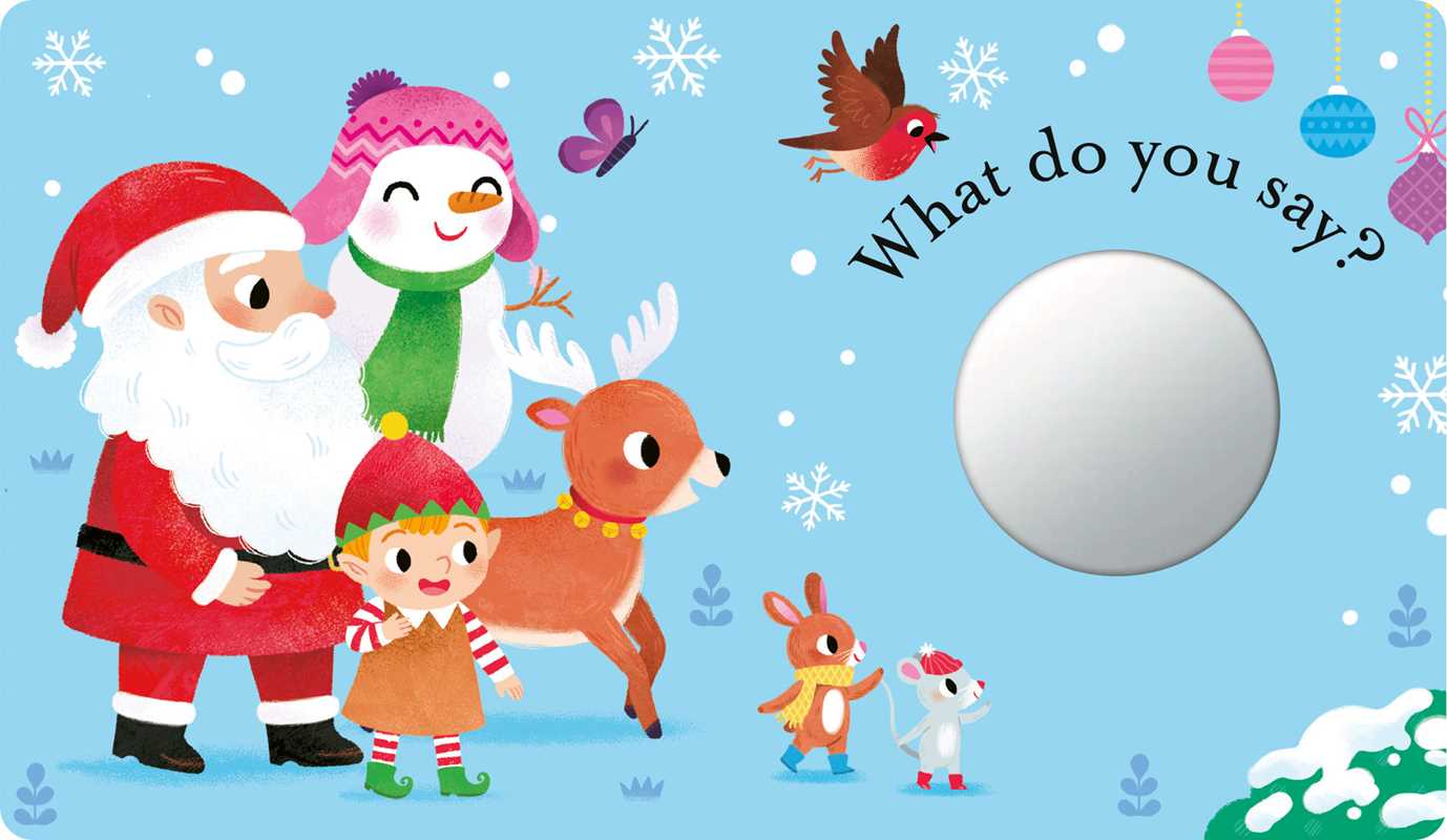 Who Said Merry Christmas? Board Book