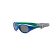 Explorer Flexible Frame Sunglasses for Toddlers 2+: Blue/Light Blue