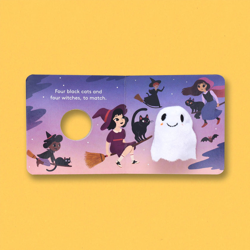 Finger Puppet Board Book- Little Ghostie