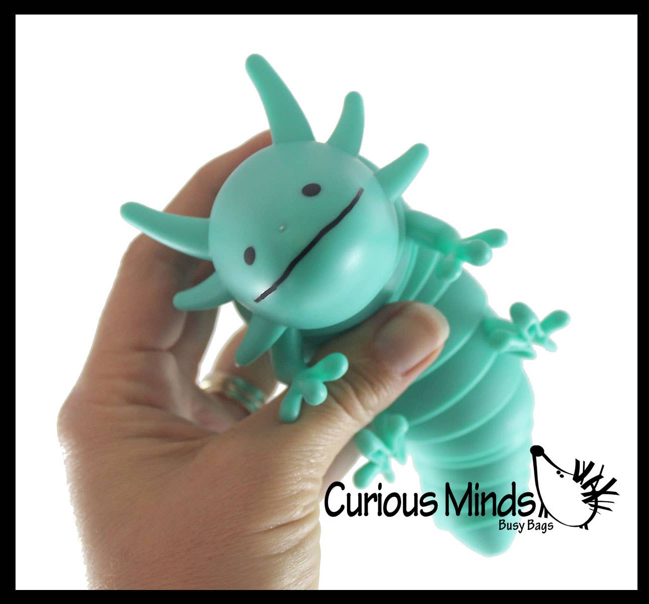 Axolotl Fidget Toy - Large Wiggle Articulated Jointed Moving