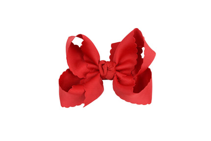 Scalloped Edge Bow