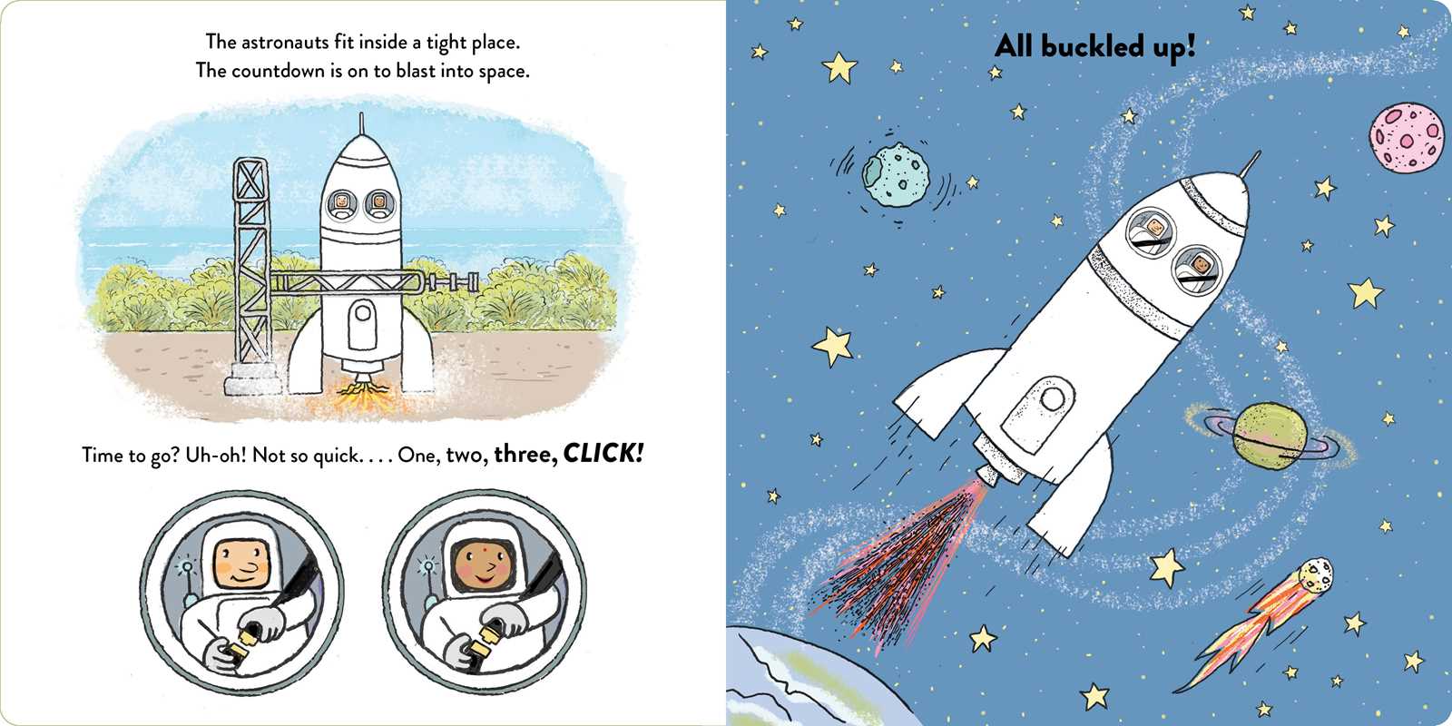 All Buckled Up Board Book