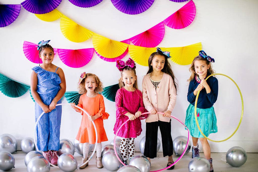 Butterfly Hair Clip- Purple and Yellow