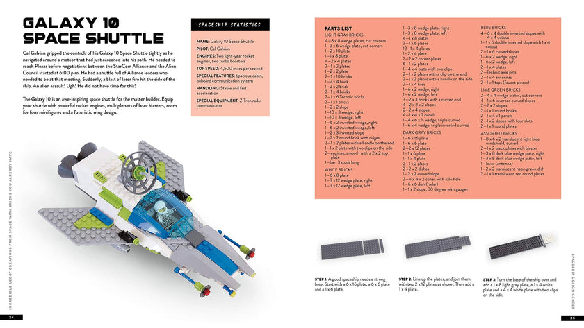 Incredible LEGO� Creations from Space with Bricks You Already Have Book