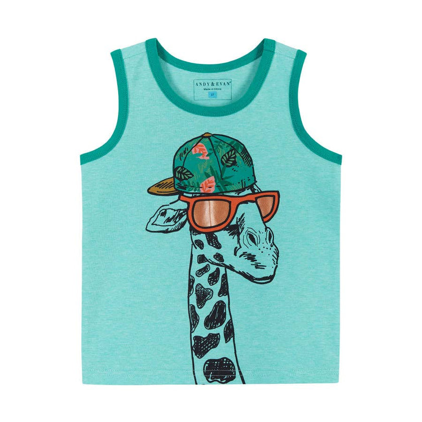 Tank Top Set - Orange Vacay