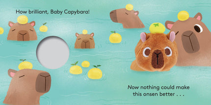 Finger Puppet Board Book- Baby Capybara