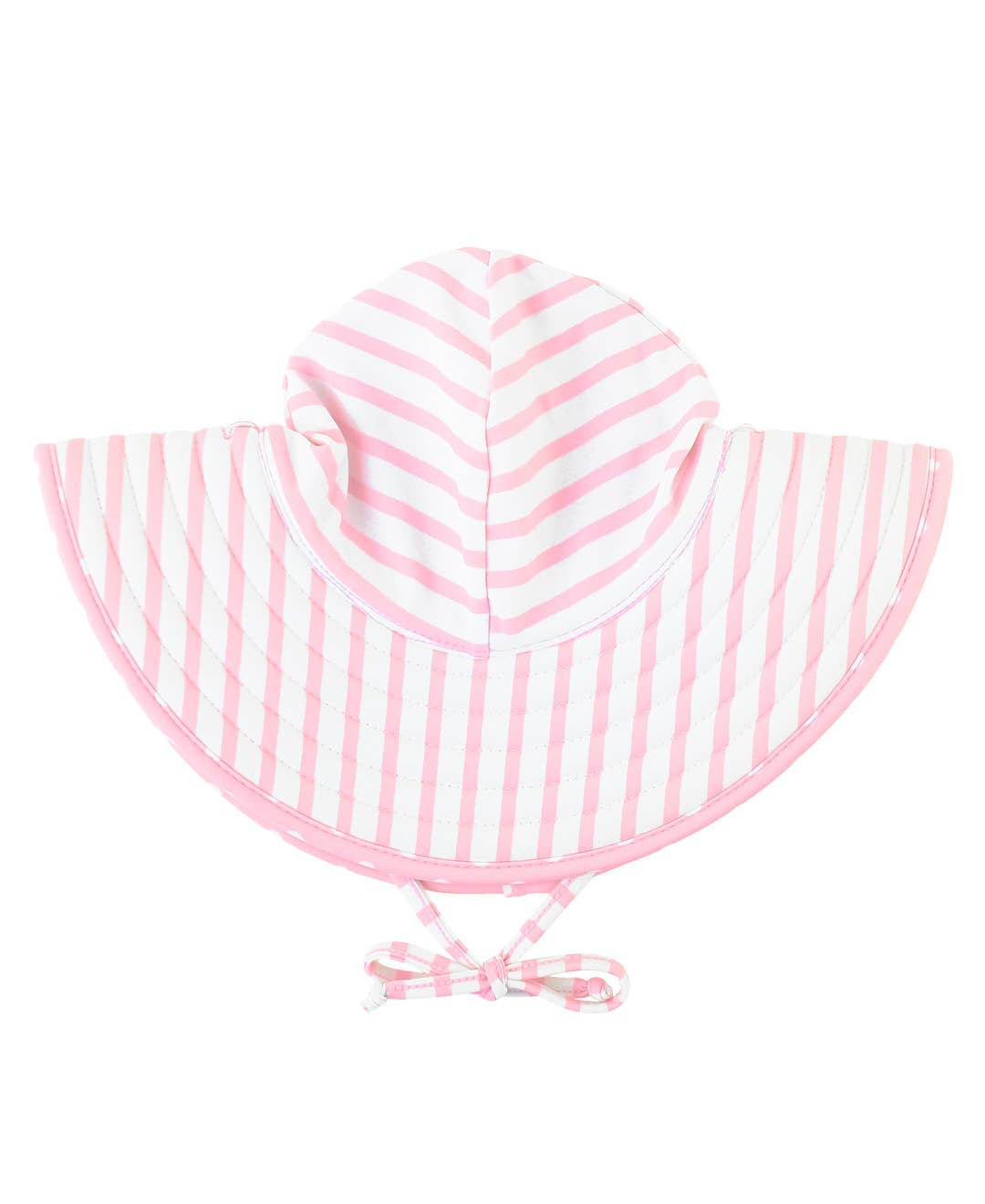 Girls Pink Polka Dot Swim Hat