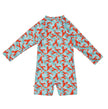 Rash Guard 1-Pc Printed Swimsuit - Logan the Lobster